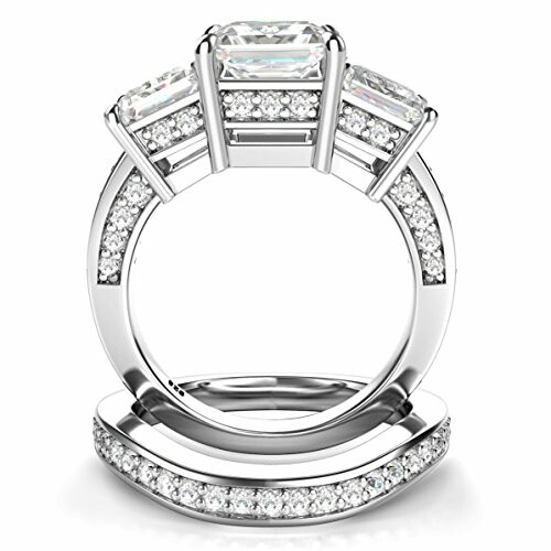 Elegant diamond engagement ring with intricate design