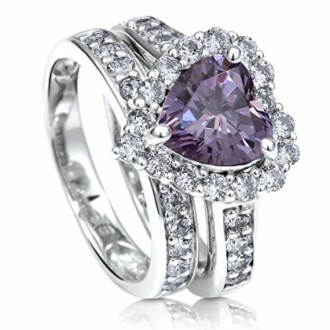 BERRICLE Halo Wedding Ring