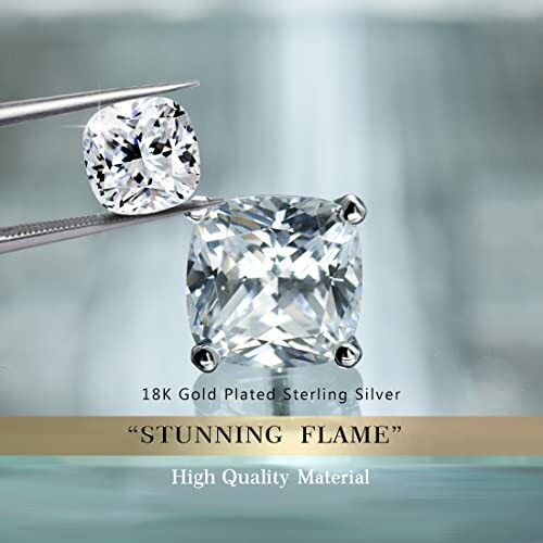 STUNNING FLAME Cubic Zirconia Earrings